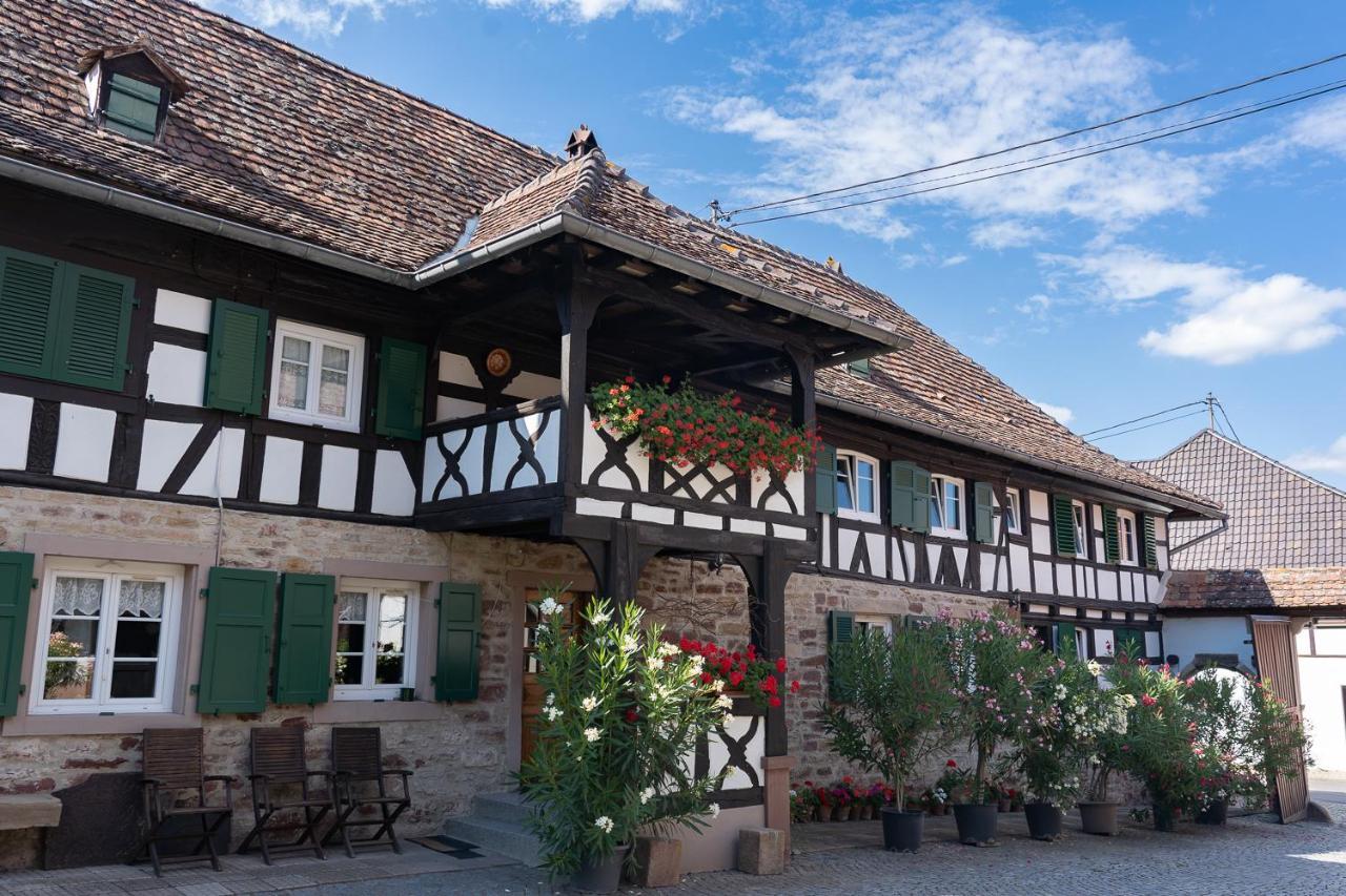 Chambres D'Hotes De Charme A La Ferme Freysz Quatzenheim Exterior foto