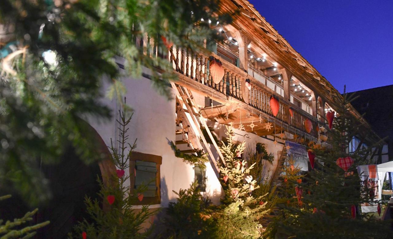 Chambres D'Hotes De Charme A La Ferme Freysz Quatzenheim Exterior foto