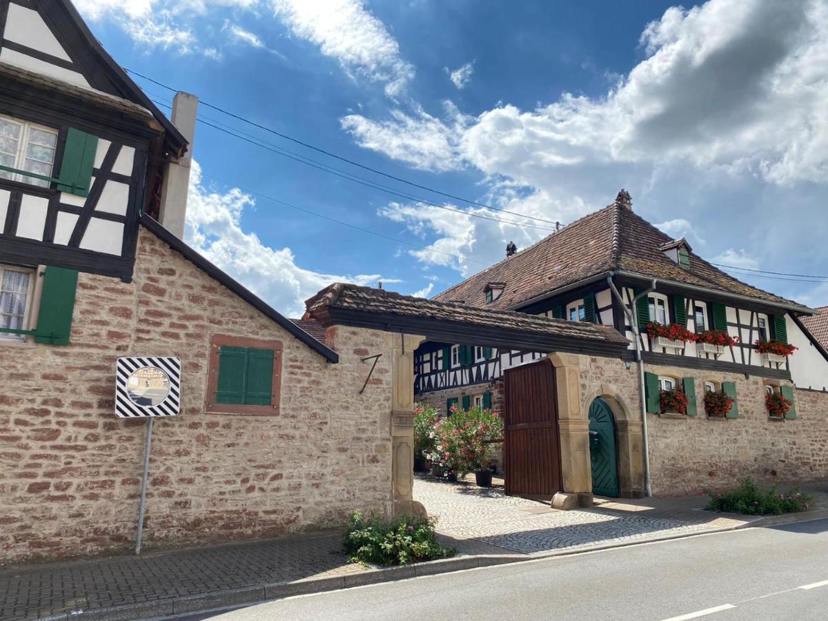 Chambres D'Hotes De Charme A La Ferme Freysz Quatzenheim Exterior foto