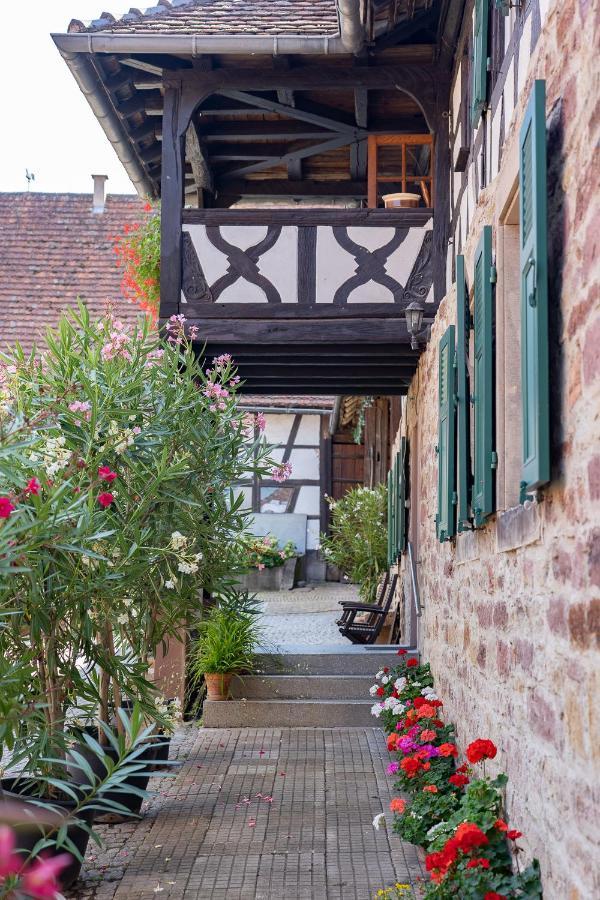 Chambres D'Hotes De Charme A La Ferme Freysz Quatzenheim Exterior foto